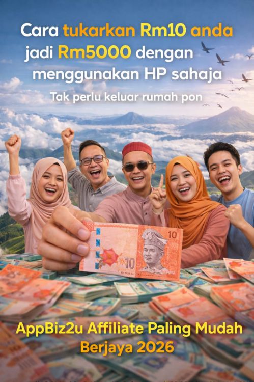 DUIT HARIAN RM50 -RM100 DARI RUMAH GUNA HP SAHAJA